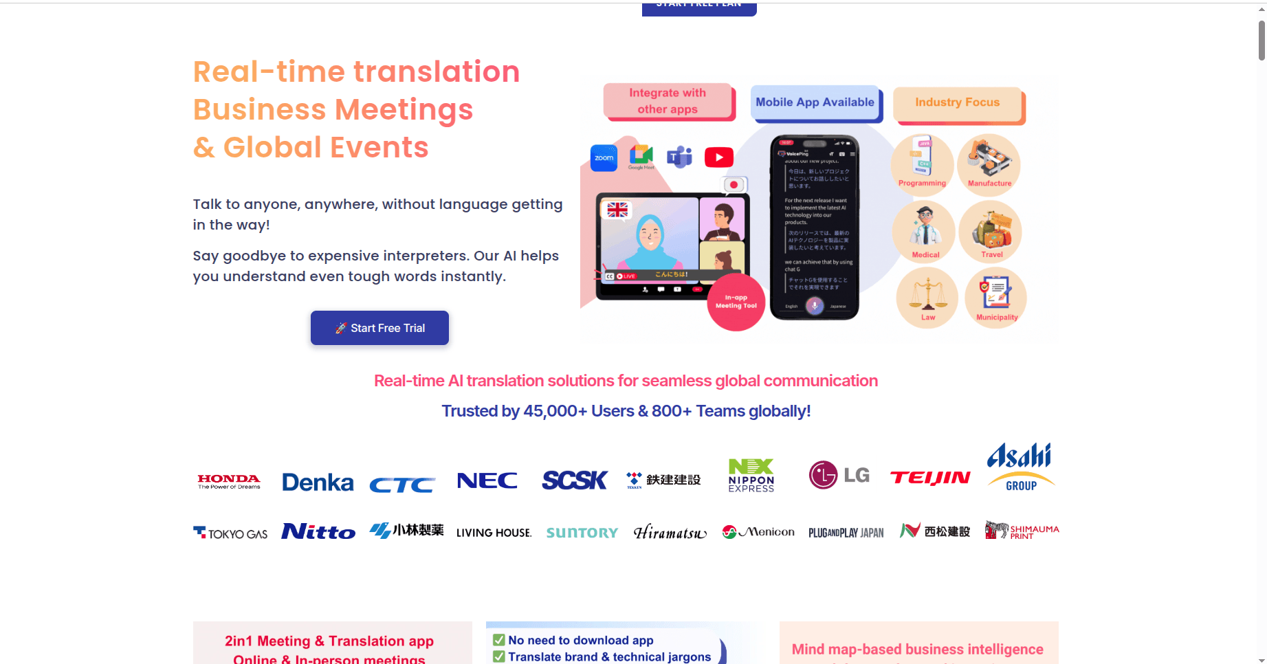 Let's Connect – Voice Translation